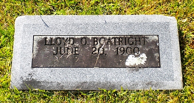Oscar Lloyd Boatright Gravestone