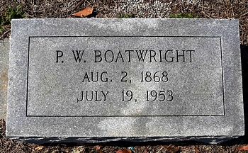 Perley W. Boatwright Marker