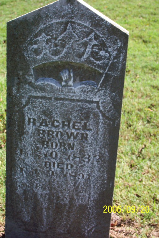 Rachel Boatright Brown Marker