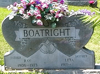 Ray D. Boatright Gravestone