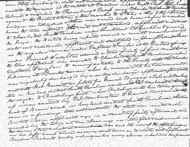 Reuben Roberts Document: