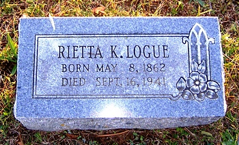 Rietta Boatright Logue Marker