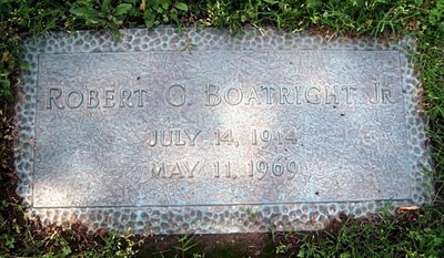 Robert Guy Boatright Jr. Gravestone