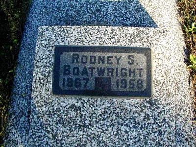 Rodney Smith Boatwright Gravestone