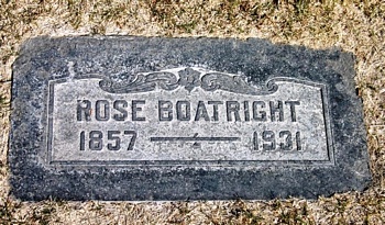 Rose Cassidy Boatright Marker