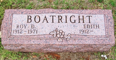 Roy Donald Boatright Gravestone