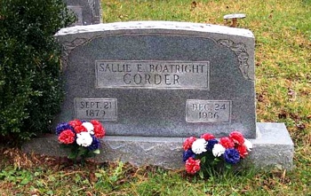 Sallie E. Boatright Gravestone