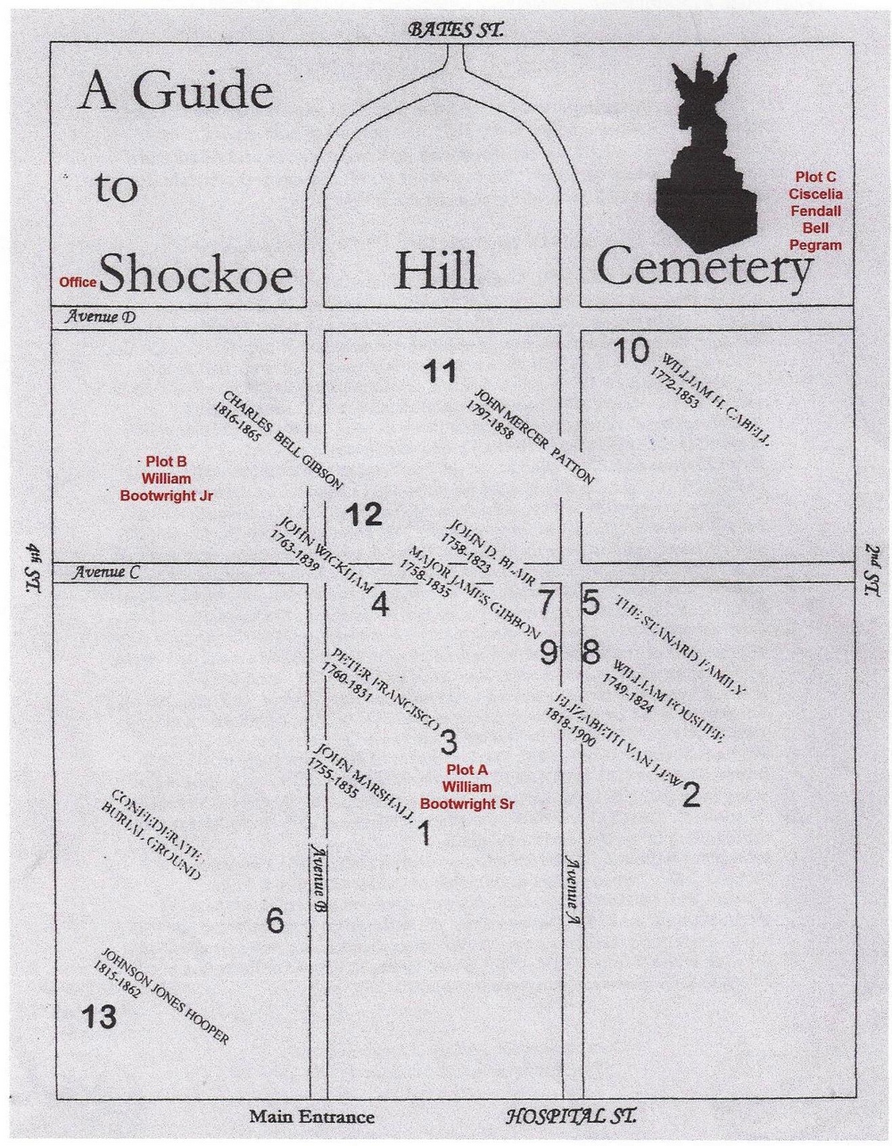 Shockoe Cemetery, Richmond, Virginia: