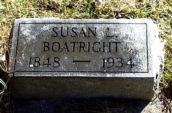 Susan Larinda Dunwoody Boatright Gravestone
