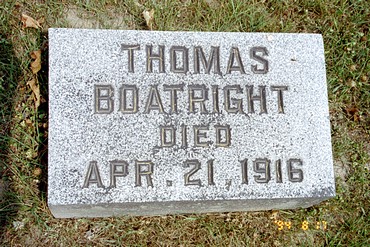 Thomas Hart Boatright Marker