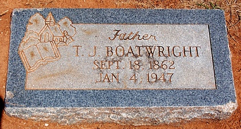Thomas Jefferson Boatwright Marker
