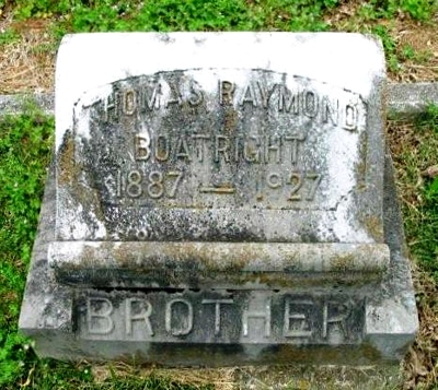 Thomas Raymond Boatright Gravestone