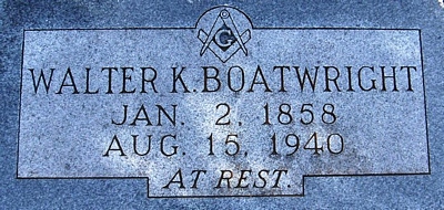 Walter Kennedy Boatwright Gravestone