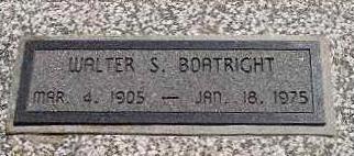 Walter Salem Boatright Marker