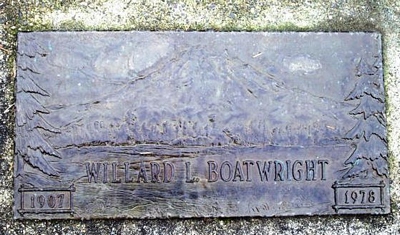 Willard L. Boatwright Gravestone