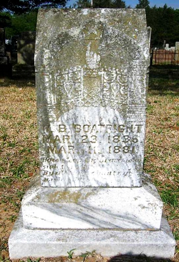 William B. Boatright Gravestone