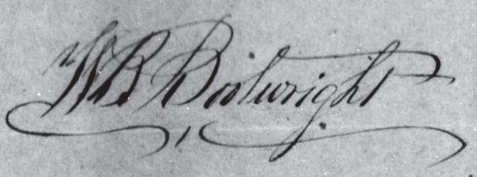 William Bryan Bootwright Signature