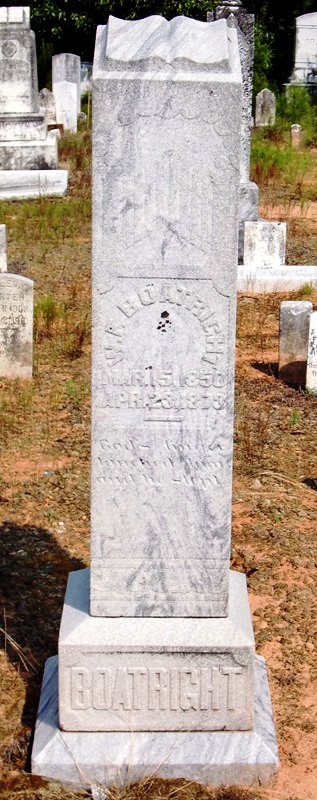 William Franklin Boatright Gravestone: