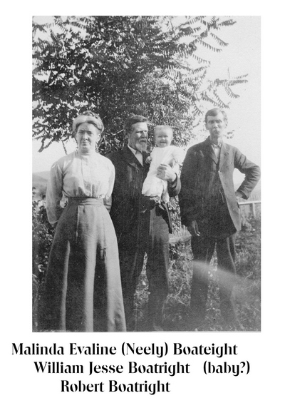 Robert L. Boatright and parents