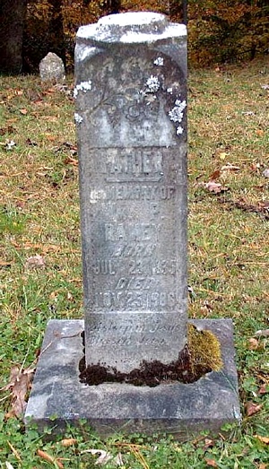 William Patton Ramey Gravestone