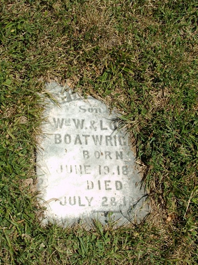 William T. Boatwright Gravestone