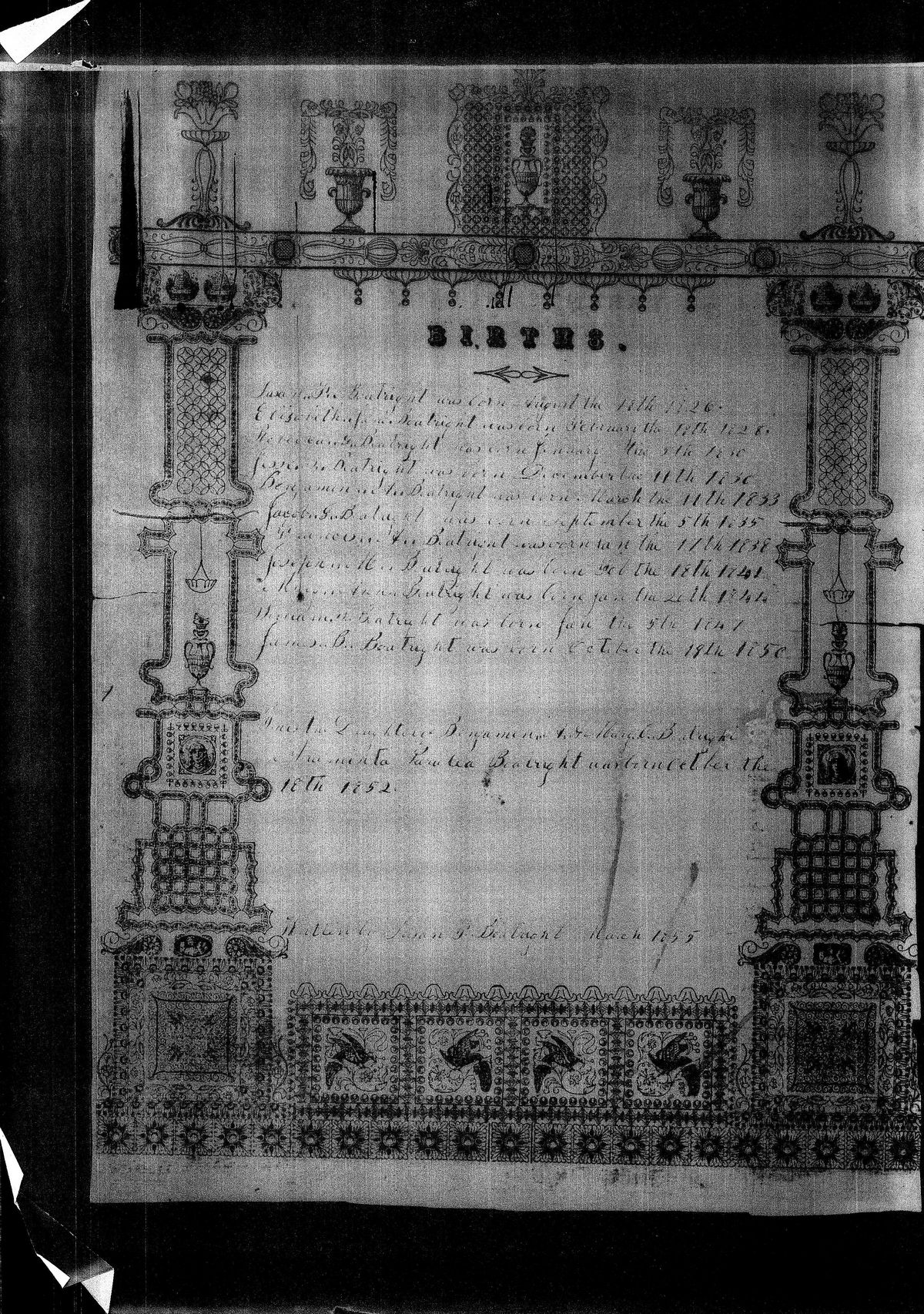 William V. Boatright Bible: