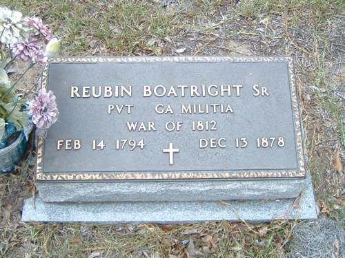 Reubin Boatwright Marker
