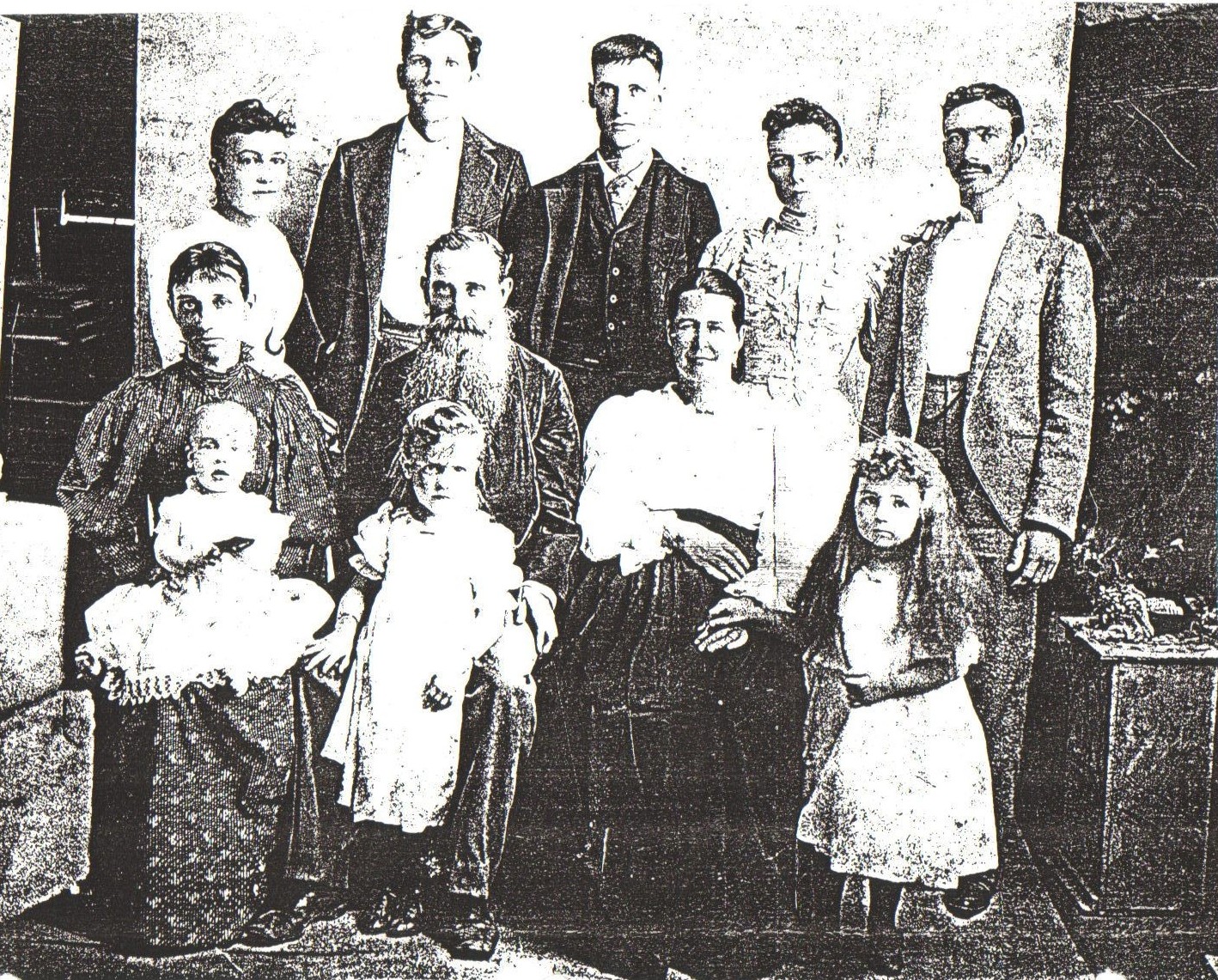 Thomas Jefferson Boatright Family Picture
