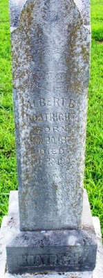Albert Bunyan Boatright Gravestone