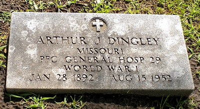 Arthur John Greene Dingley Marker