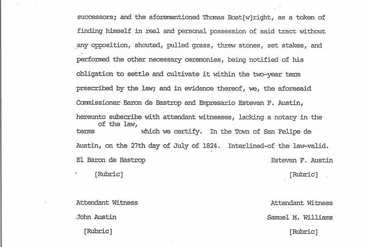 Thomas Boatwright - Austin 300 Documents: