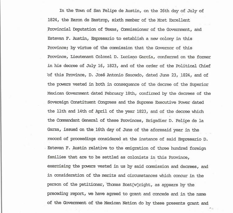 Thomas Boatwright - Austin 300 Documents: