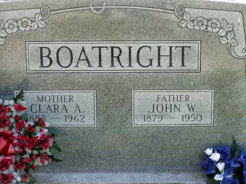 John Waller Boatright Marker