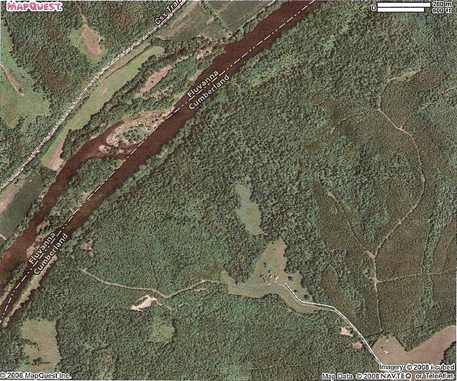 Boatwright Island - 2008 Google Maps: