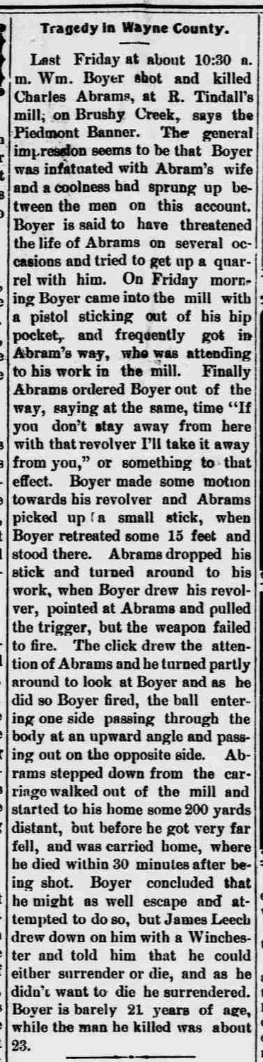 Charles Abrams Death Story