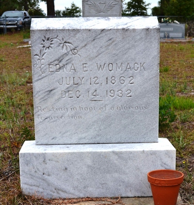 Edna E. Bunn Boatright Gravestone