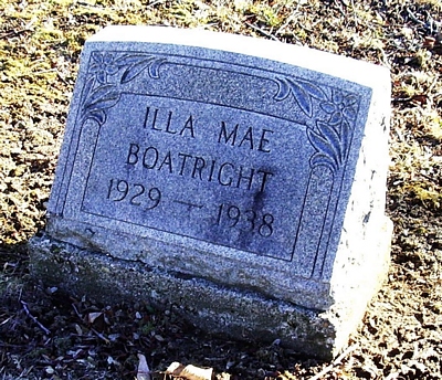Illa Mae Boatright Gravestone