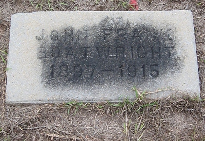 John Franklin Boatwright Gravestone