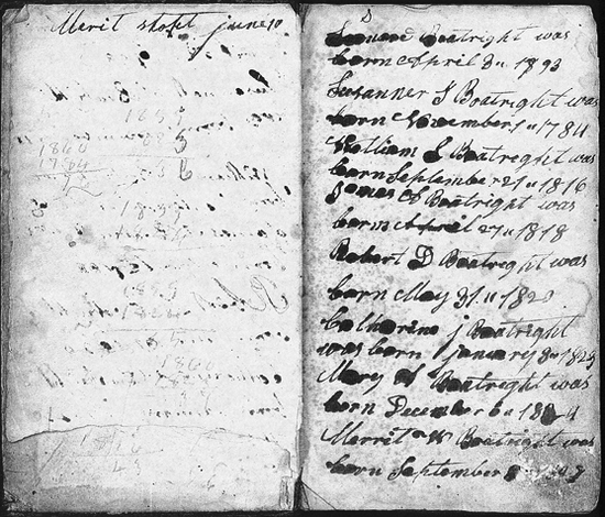 Leonard D. Boatwright Bible: