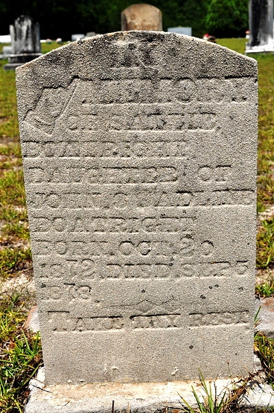 Nancy A. Sallie Boatright Gravestone: