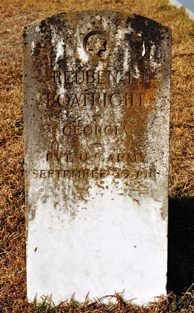 Reuben Lloyd Boatright Gravestone