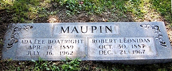 Ada Lee Boatright and Robert Leonidas Marker