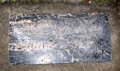 Sallie Ann Boatright Olmstead Gravestone:
