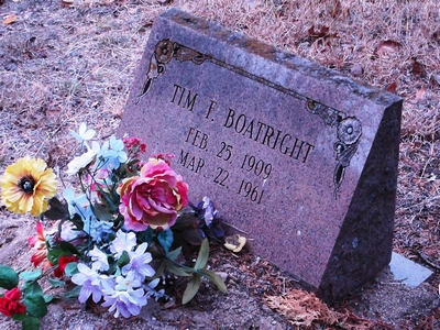 Tim Franklin Boatright Gravestone